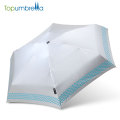 diferentes tipos de mini paraguas a prueba de viento promocional 5 veces con la impresión del logotipo